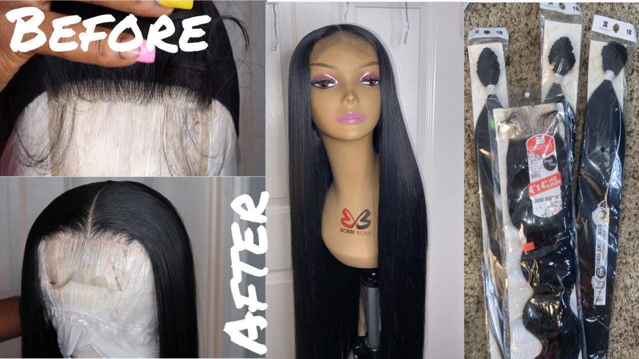 STEP BY STEP Synthetic Quick Wig Tutorial FT ORGANIQUE HAIR | #BEAUTYONABUDGETSERIES |