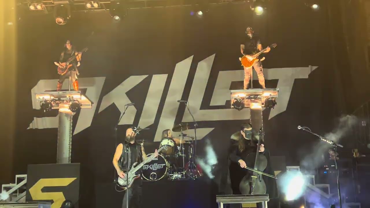 Skillet - Awake And Alive live #skillet