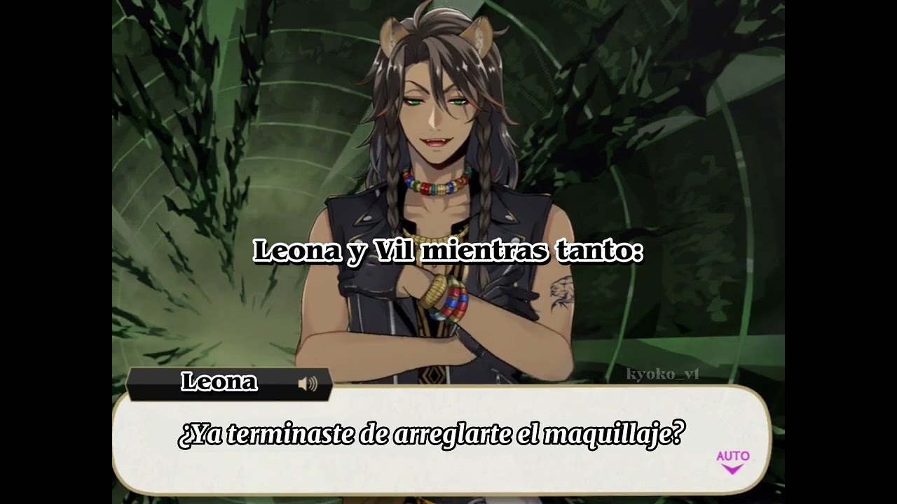 Leona y Vil durante el overblot de Idia #twistedwonderland #vilschoenheit #leonakingscholar