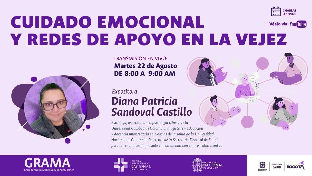 Cuidado emocional y redes de apoyo en la vejez