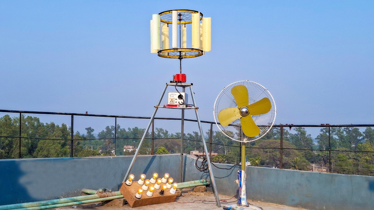 Build your own TG wind turbine homemade renewable energy devices!!!