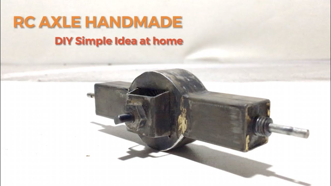 How to Make RC Heavy Construction Tractor Truck Homemade RC Car Project #9 Rear Gear Box