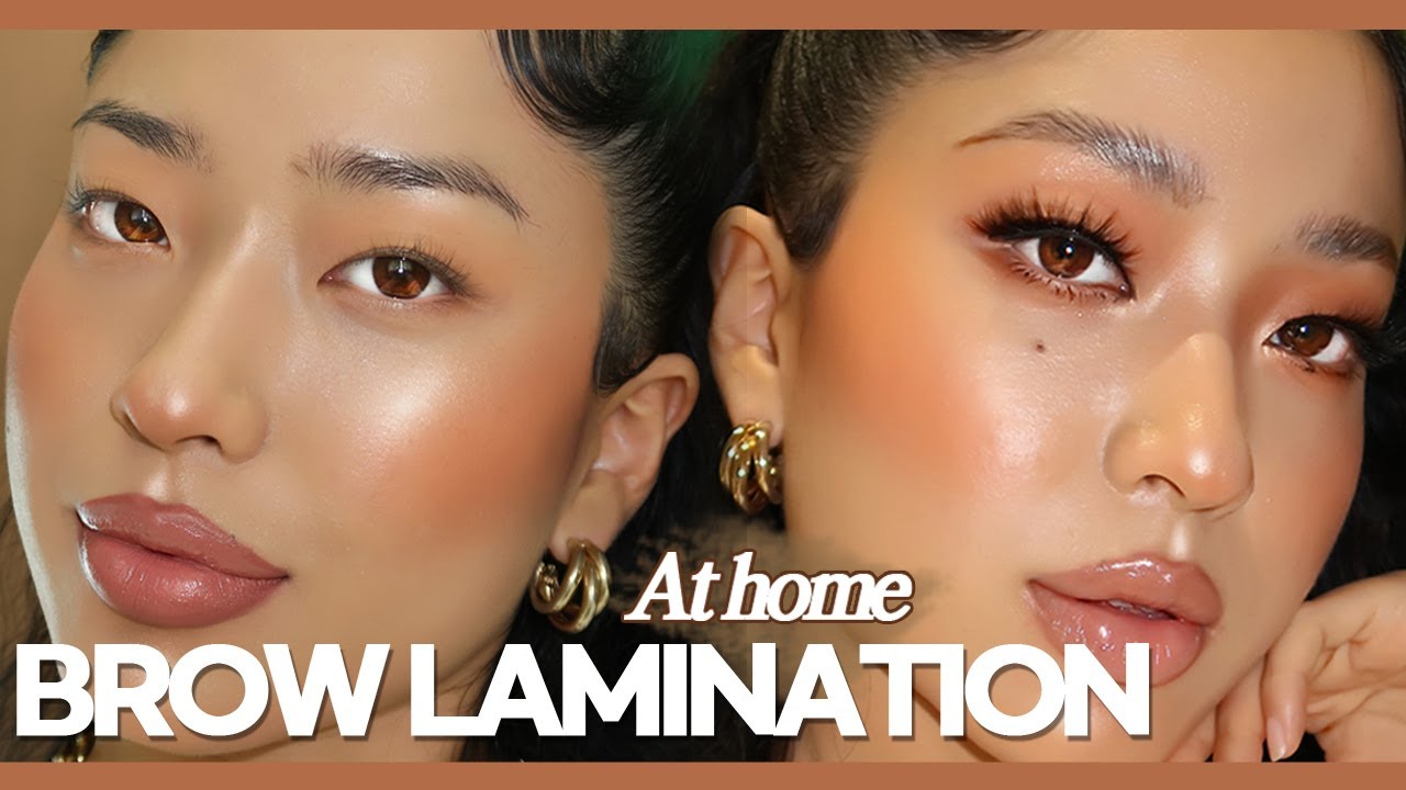 DIY Brow lamination at home / 셀프 브로우 리프트펌 /  브로우 라미네이션 / 브로우펌, 속눈썹펌,속눈썹펌제