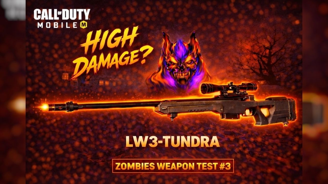 LW3-Tundra in CODM Zombies – High Damage? | Zombies Weapon Test #3