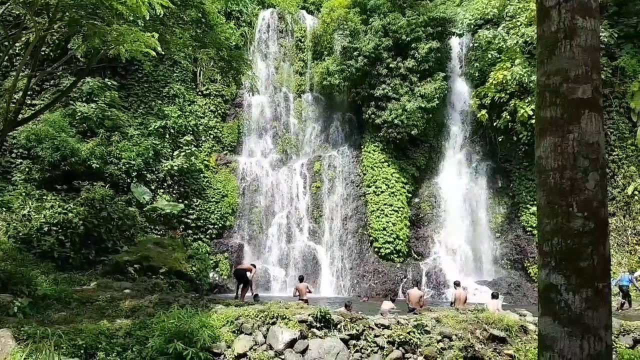 Jagir Waterfalls at Kalibendo Banyuwangi.