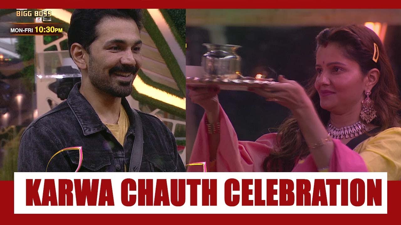 Bigg Boss 14 Update Day 28: Rubina Dilaik and Abhinav Shukla's romantic Karwa Chauth celebration