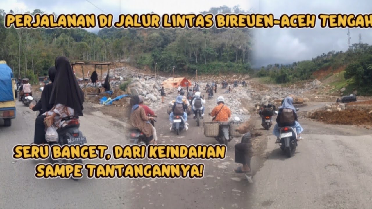 perjalanan lintas bireuen-aceh tengah, seru dan indah sampe tantangan #aceh #pesonaaceh