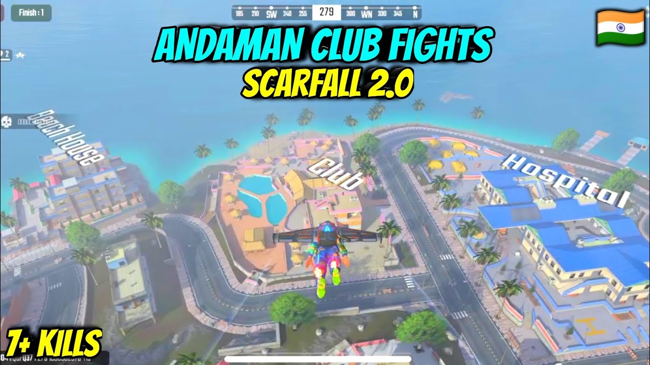 ScarFall 🇮🇳 ANDAMAN CLUB FIGHTS ❤️ 7+ Kills ✌️ @ScarFall2.0 #scarfall2 #pubg