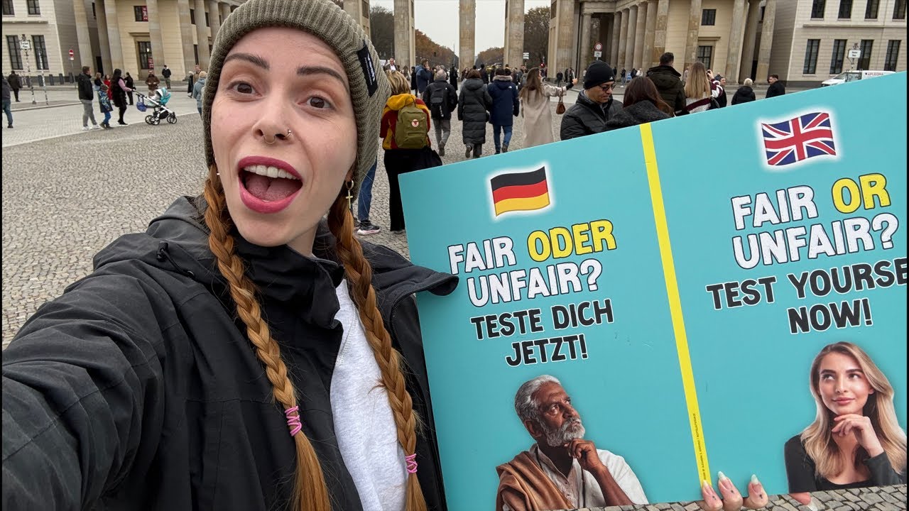 VEGANERIN befragt Menschen auf der STRASSE