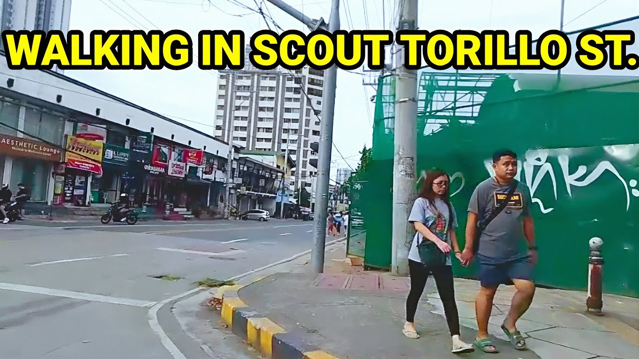 WALK ALONG SCOUT TORILLO ST. QUEZON CITY | PHILIPPINES