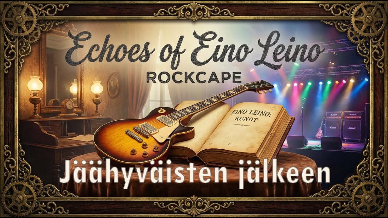 Rockcape - Eino Leino – Jäähyväisten jälkeen (Rock, Lyrics in Video) | Echoes of Eino Leino