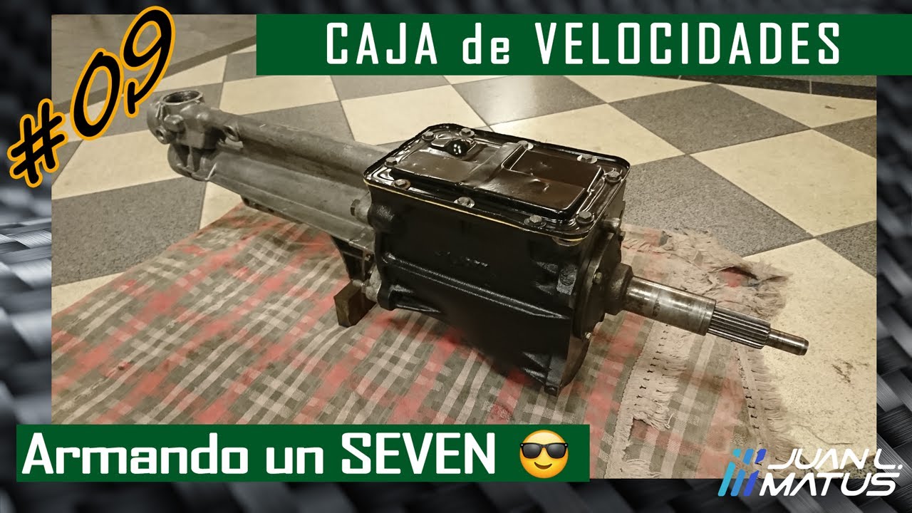 #09 - 😎 Armando un Lotus SEVEN: LIMPIAMOS y RESTAURAMOS la caja de cambios 🚦  - Juanlmatus.com