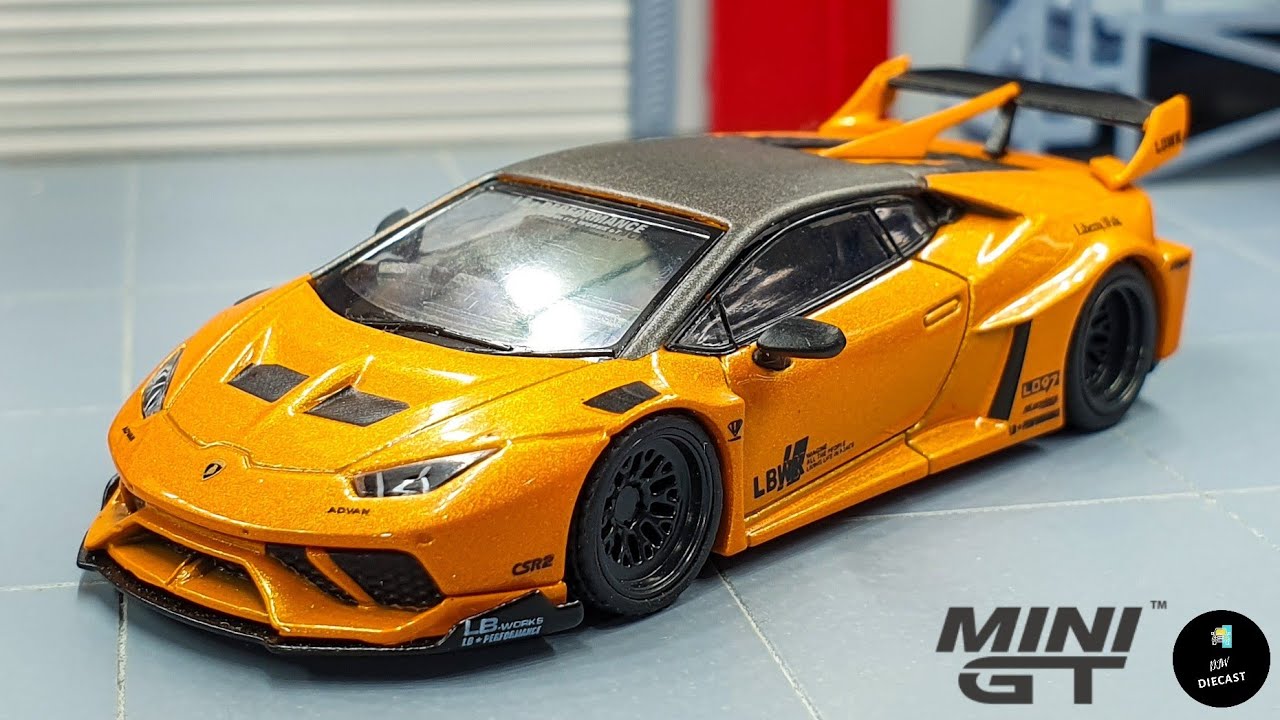 LB Works Lamborghini Huracan GT Arancio Borealis by Mini GT | UNBOXING and REVIEW