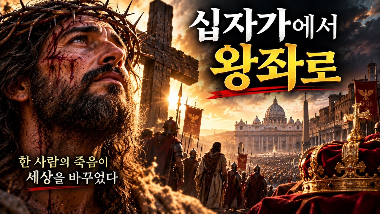 🌙꿀잠직행 | 처형된 죄인 예수, 300년 뒤 로마 황제가 무릎 꿇은 이유 |  잠들기 전 이야기 세계사
