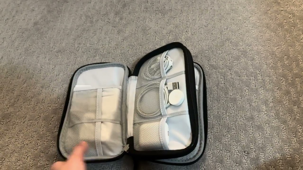 Honest Review of the FYY Electronic Cord Organizer | Travel Necessities