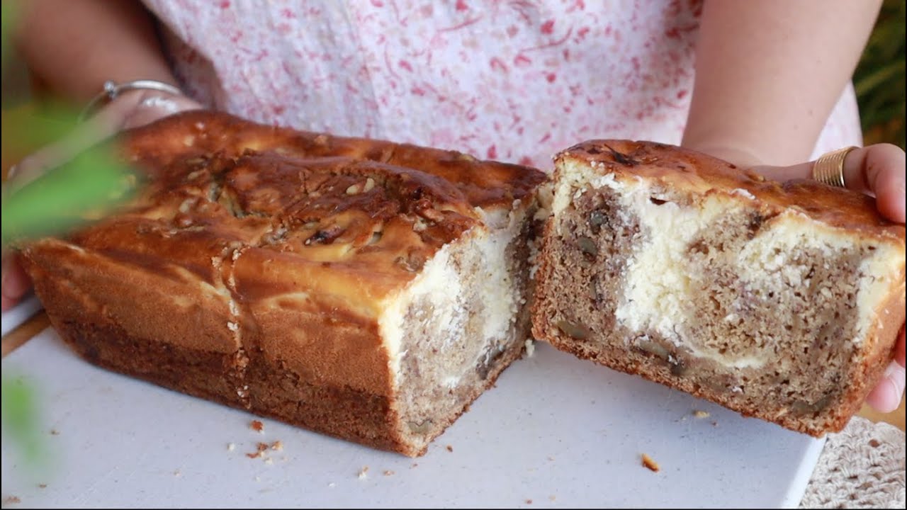 Banana Bread with Cheesecake Recipe
