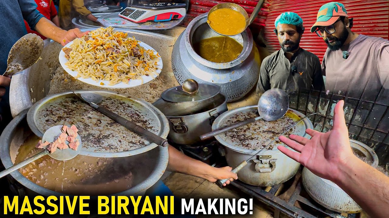 Massive Biryani Making | Daily 200 Kg Beef And 16 Hours Operational Kitchen !!