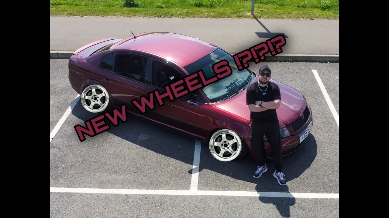 New Wheels?? Antera Wheels On My Static Skoda Superb?? #skodasuperb #anterawheels #static #wheels