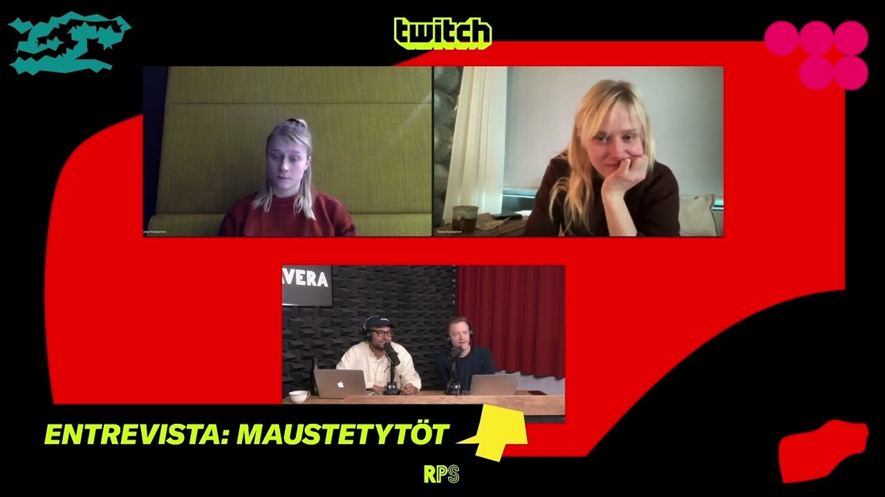MAUSTETYTÖT - LIVE INTERVIEW ON TWITCH | #RPS