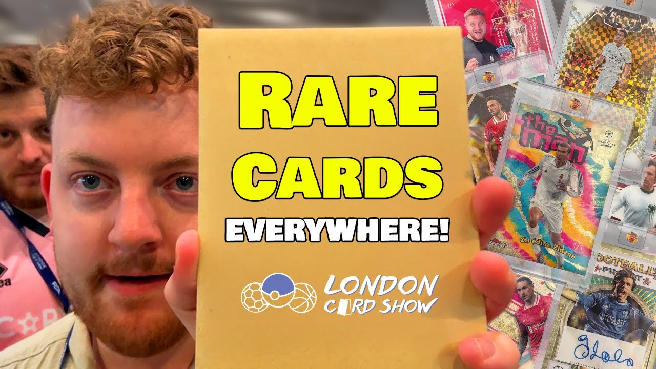Is the London Card Show Now Europe's BEST Show for BUYING? | Day 2 and 3 Vendor POV