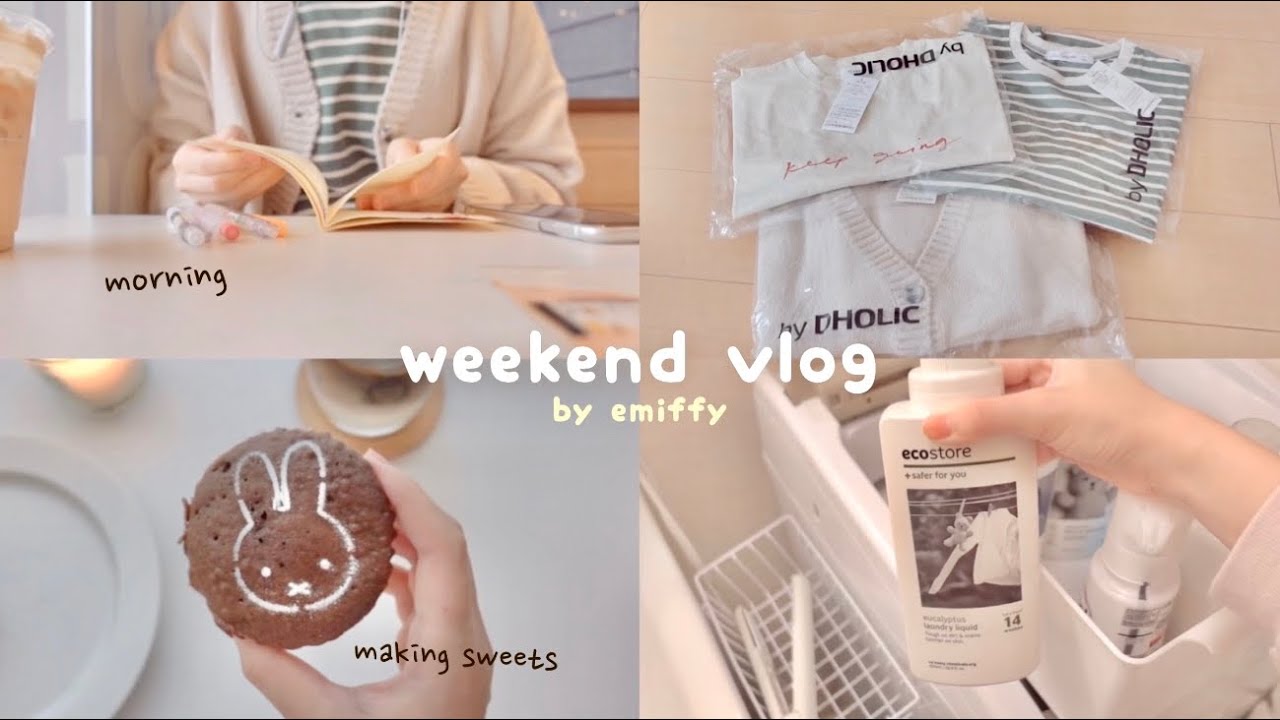 お家と近所で楽しく過ごす / DHOLICの服購入品, ひとりカフェ, 手作りミッフィーのフォンダンショコラ, サーモンスープ