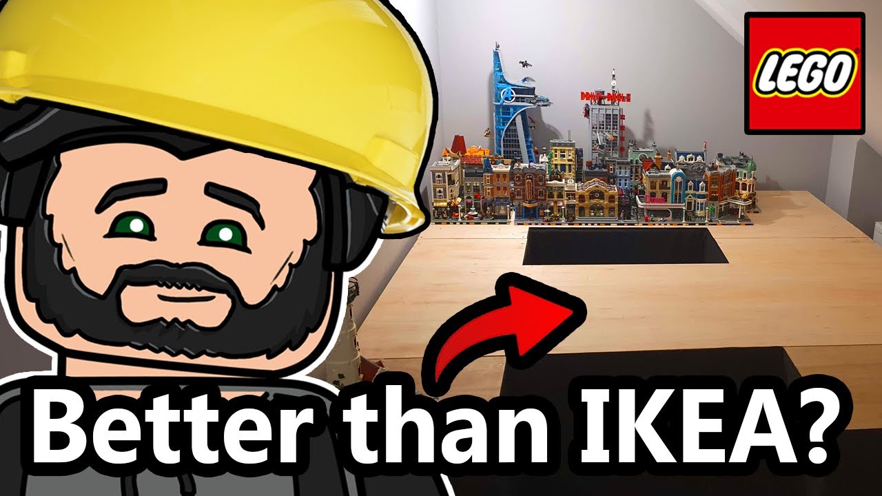 How to BUILD a LEGO City Table! (Design, Construction, and Price!)