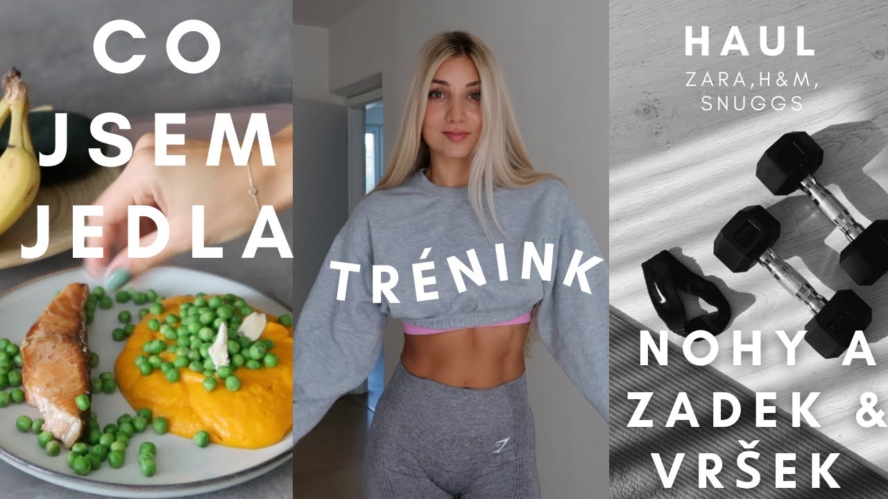 VLOG / CO JÍM / TERÉNINK / HAUL: zara, hm, snuggs