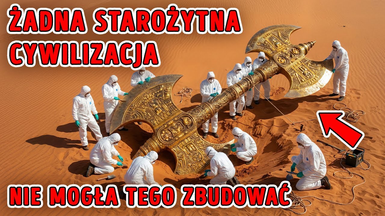 Archeolodzy znaleźli NIEMOŻLIWĄ do stworzenia broń na Saharze