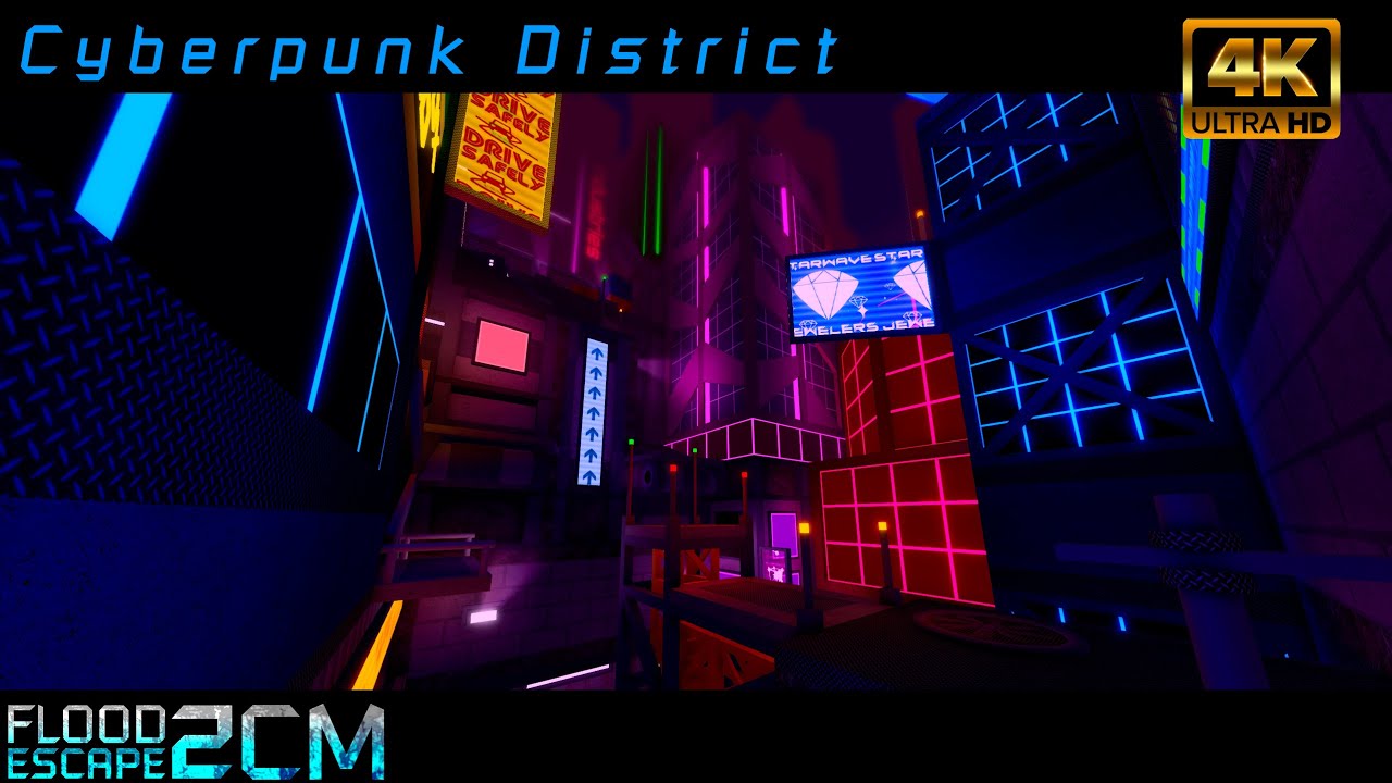 [FE2] Cyberpunk District // + Rescue [4K]