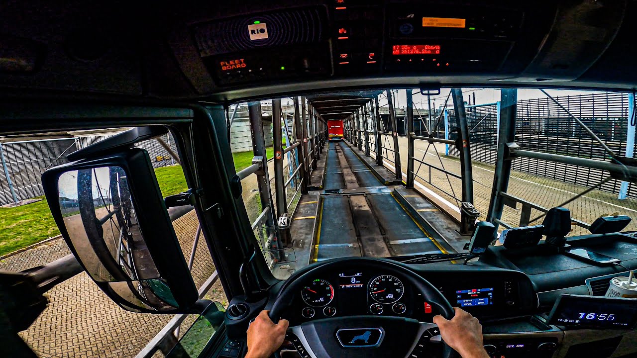Eurotunnel border between England and French come beck in big Land || Truck driver in Europe
