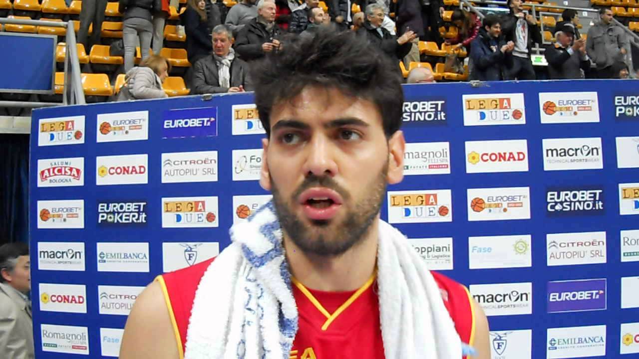 Giovanni Carenza, Biancoblù Bologna vs Prima Veroli
