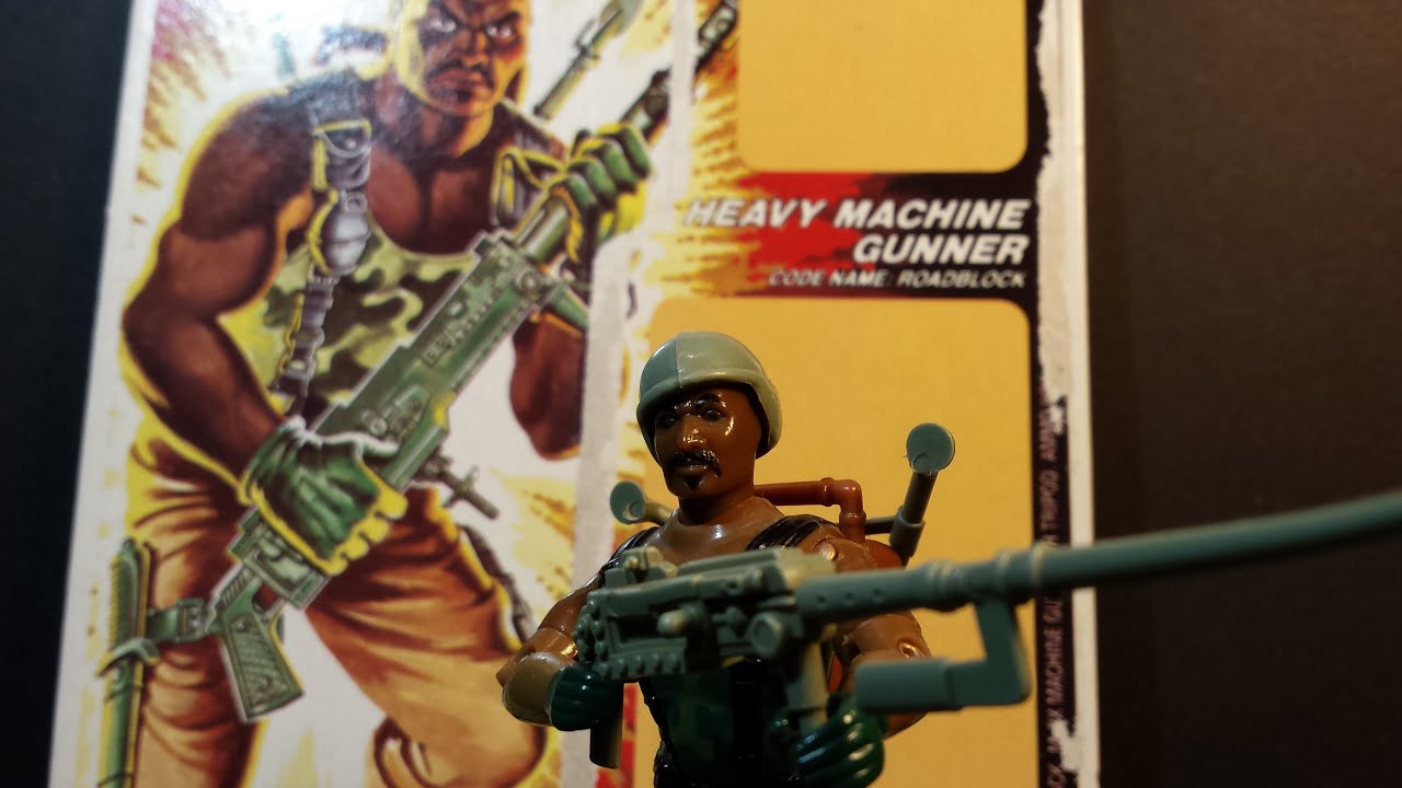 HCC788 - 1984 ROADBLOCK - vintage G. I. Joe toy review! HD S02E30