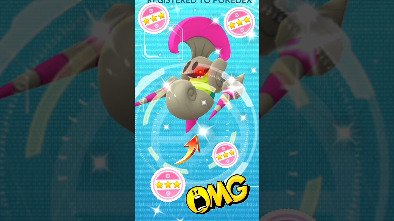 Finally I Got 😱Shundo ✨Shiny Escavalier From CD in#pokemongo #shorts #100iv #shiny #soparstart