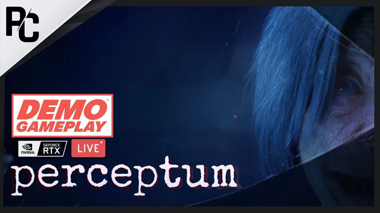 PERCEPTUM GAMEPLAY -  Insane Horror Game   - 4k PC
