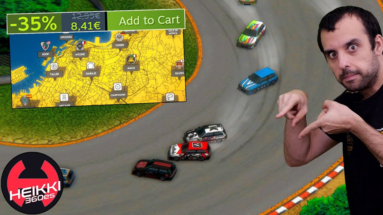 Este nuevo y nostálgico juego de coches vale 8€: Super Woden GP 2