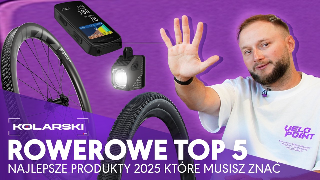 Hity sezonu! TOP 5 produktów rowerowych 2025! Rowerzyści oszaleli na ich punkcie! Sprawdź dlaczego!
