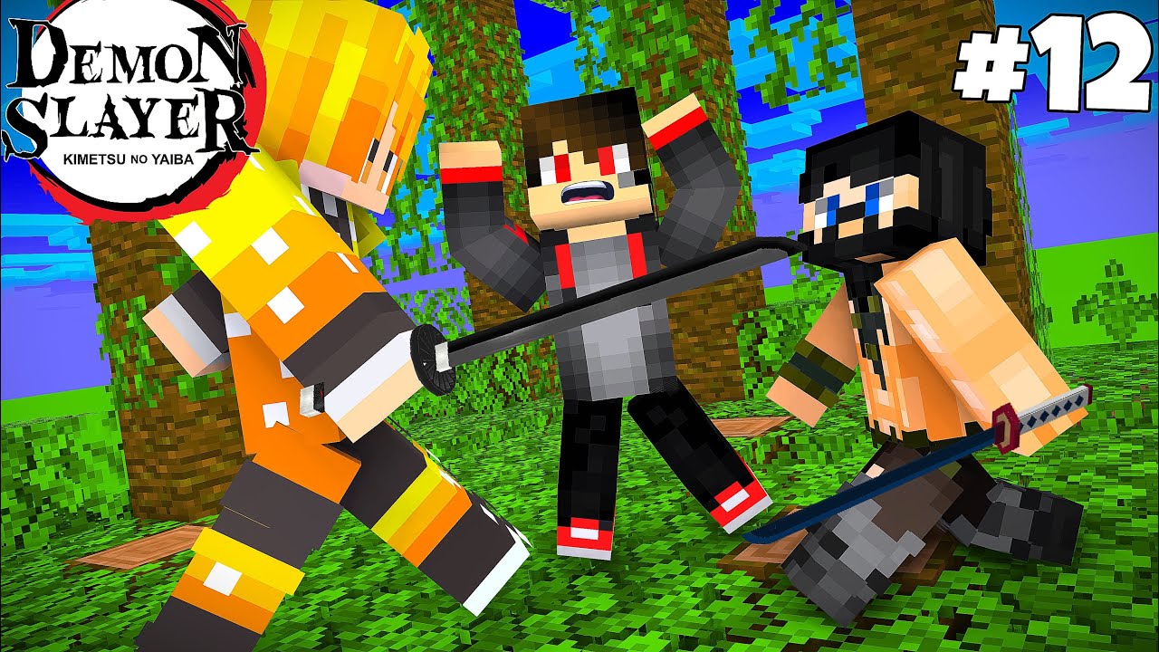 Lotta Chan Vs Dragon Chan Minecraft Demon Slayer #12....മലയാളം!!! ft @MRGYT