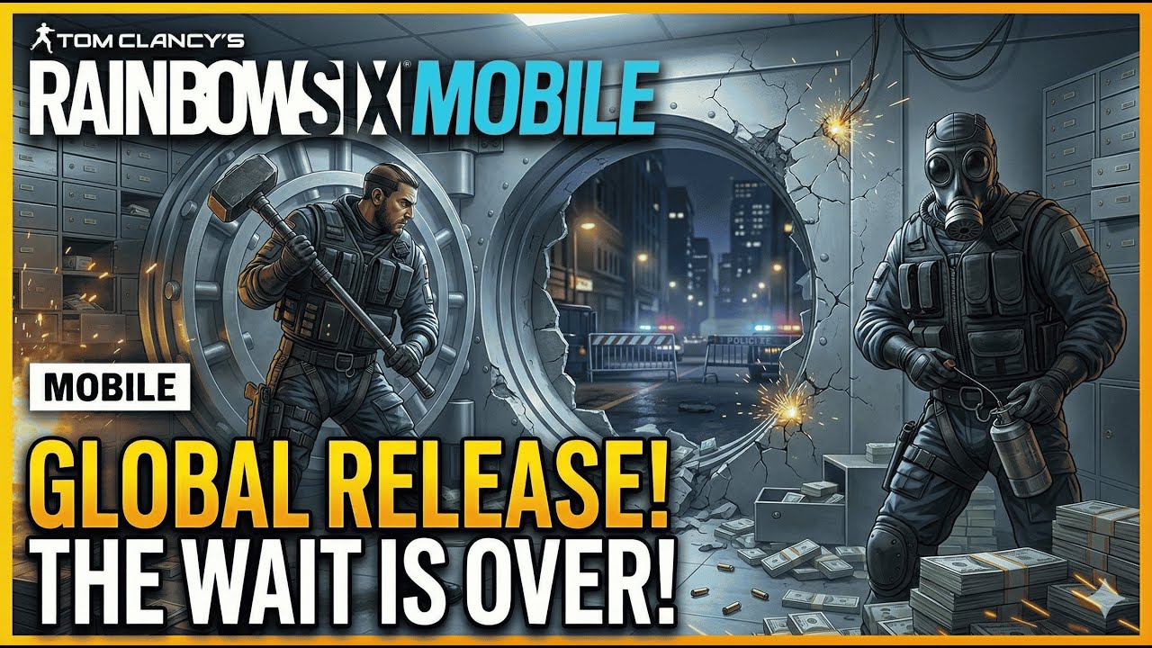 Rainbow Six Mobile Global Launch Rank Grind!!!