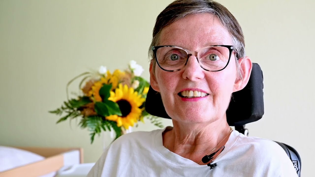 Droz Laurence mit ALS (Amyotropher Lateralsklerose) bei Rückenwind plus