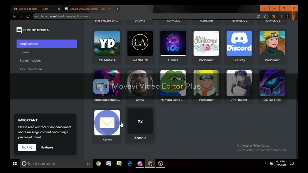 How to make a bot like Xenon #discord #disocordbot