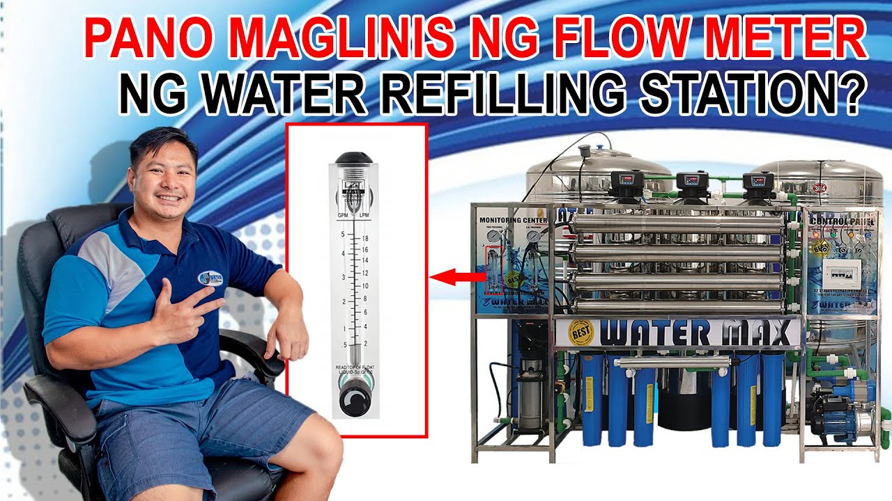 PAANO LINISIN ANG FLOW METER NG WATERMAX MACHINE! February 11, 2021
