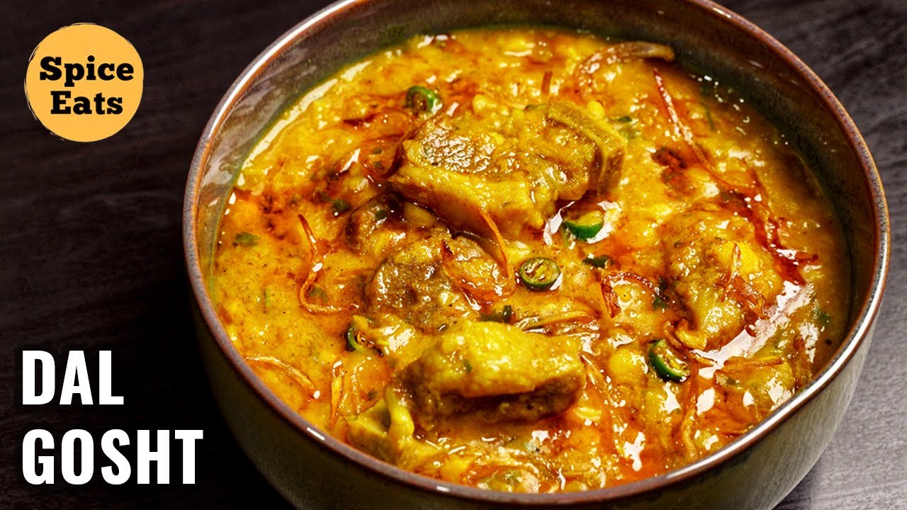 DAL GOSHT RECIPE | MUTTON DAL GOSHT | MIXED DAL GOSHT RECIPE