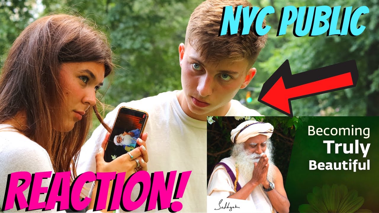 AMERICAN Teenagers Reacts to SADHGURU about *BEAUTY* | SADHGURU REACTION | Yogi Vish reacts