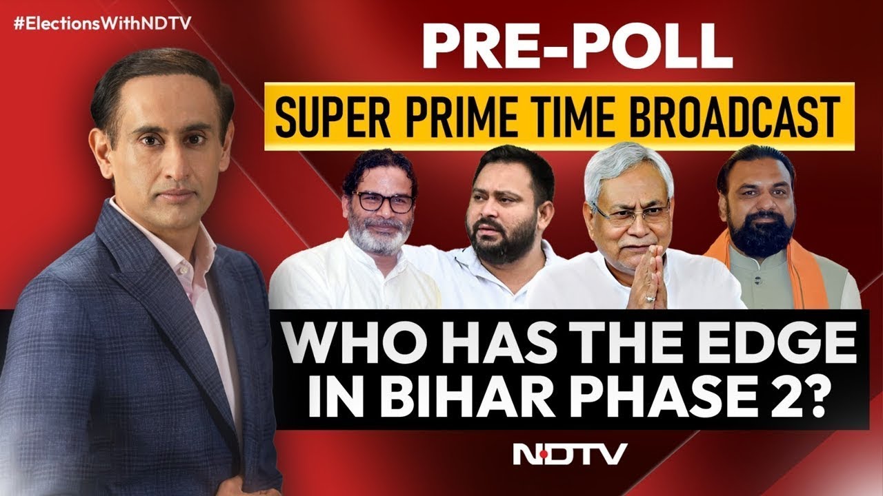 Bihar Election Phase 2 Voting | Battleground Bihar With Rahul Kanwal: Who Has The Edge In Phase 2?