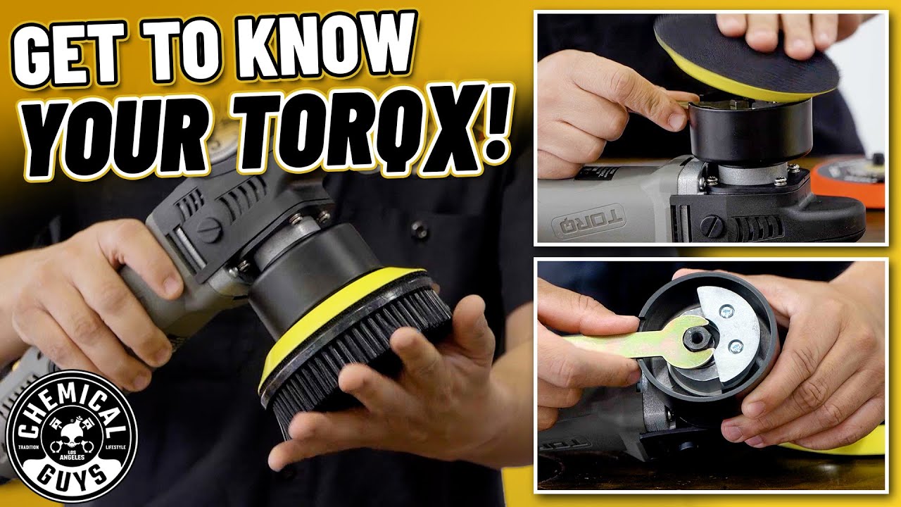 Know how to change a backing plate? Wax your paint faster? Tips & Tricks on maximizing your TORQX!