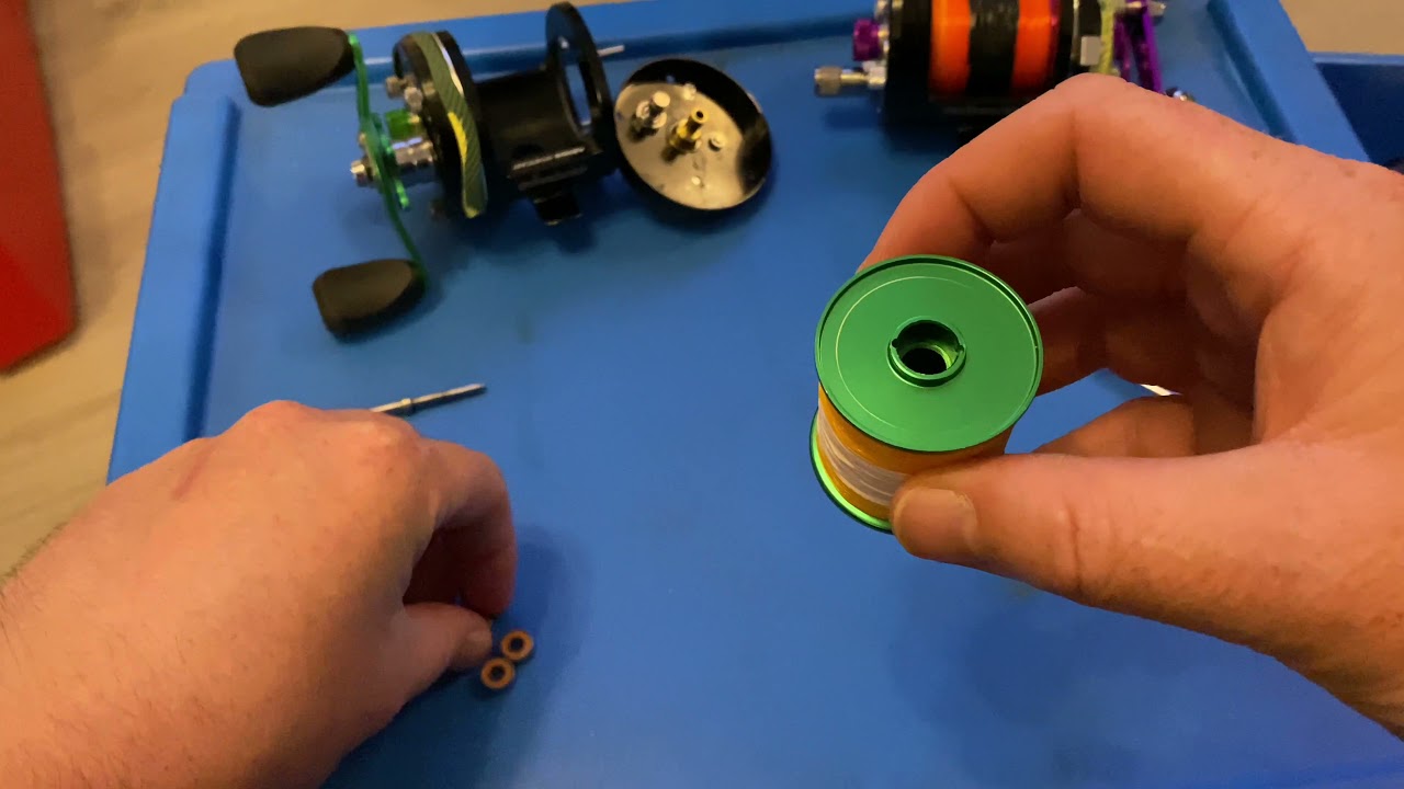 Akios Tourno MM3 656 & 666 Replacing Spool Bearings