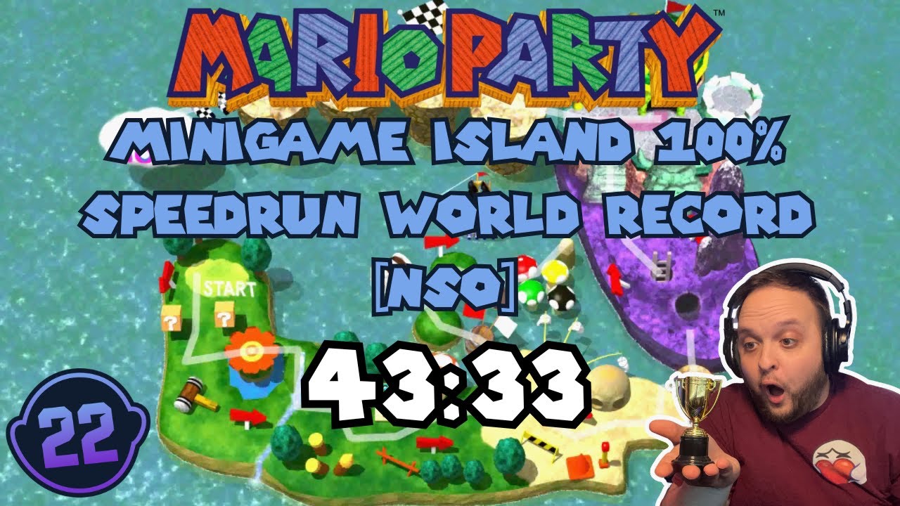 [World Record] Mario Party Minigame Island 100% [NSO] in 