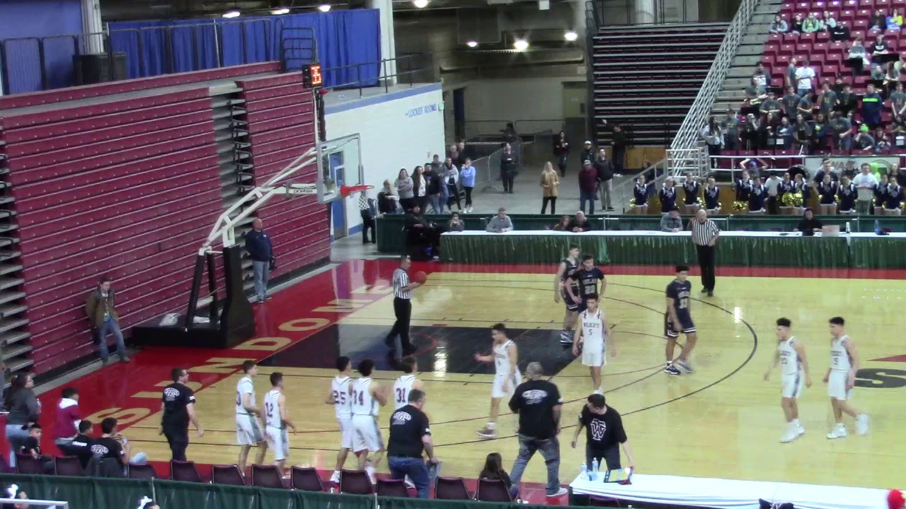 Toppenish basketball vs Selah District title 2020-OT