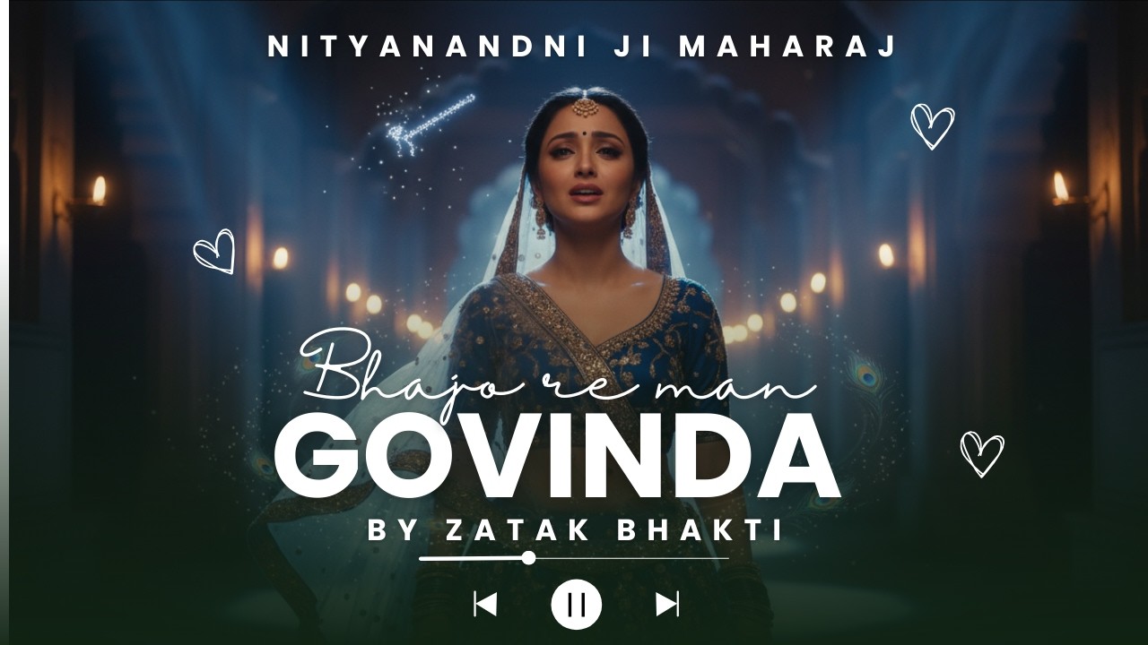 Bhajo re Man Govinda | nityanandni Ji Maharaj | Krishna Bhakti Song
