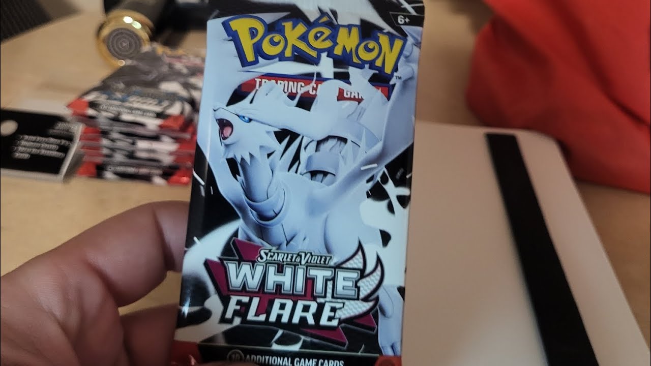 Pokemon white flare pack opening 